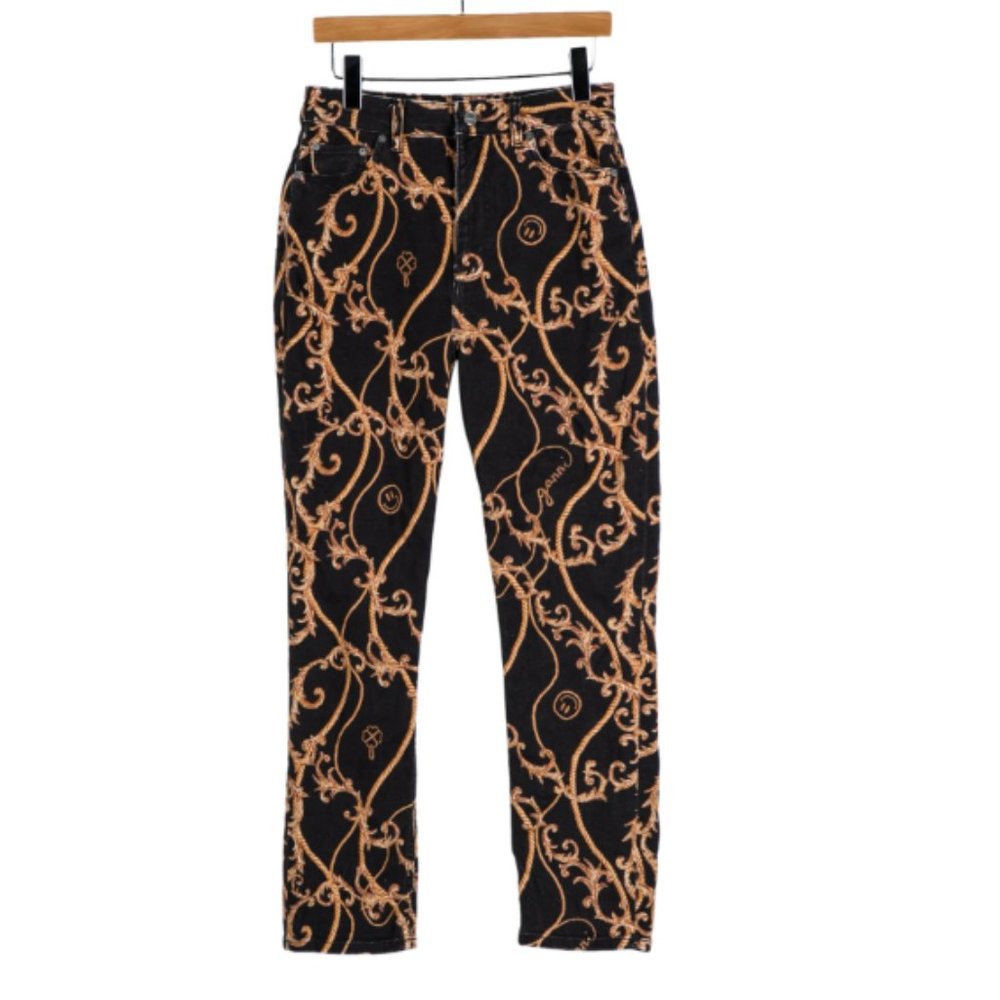 GANNI BETZY CROPPED JEANS